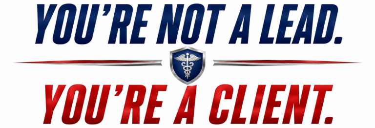 77-Call-Pete branded graphic emphasizing that every person is treated as a valued client, not just another insurance lead.