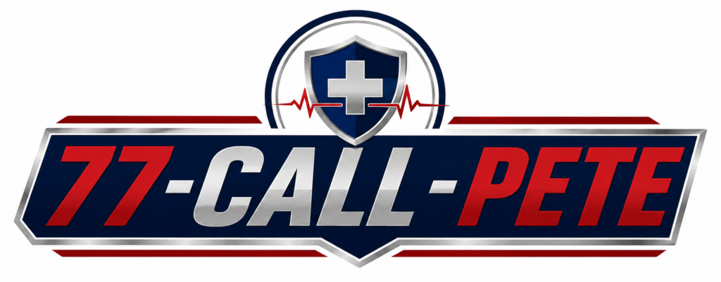 77 Call Pete Health Insurance logo